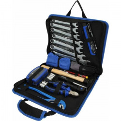 BRILLIANT TOOLS Ensemble d'outils 64 pcs dans un sac de cuir Acier