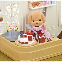 SYLVANIAN FAMILIES 5264 Coffret Patisserie Et Figurine - Les commerces