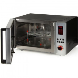 DOMO DO1059CG Micro-ondes combiné 42L - 3-en-1 : Micro ondes 1000W, grill 1300W, convection 2700W - 10 programmes - Minuterie…