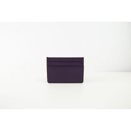 KHLONE Porte-Cartes en Cuir - Le Saturday Night Fever Violet