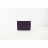 KHLONE Porte-Cartes en Cuir - Le Saturday Night Fever Violet