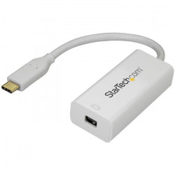 StarTech.com Adaptateur USB-C vers Mini DisplayPort 4K 60 Hz - Convertisseur USB Type-C vers mDP en blanc (CDP2MDP)