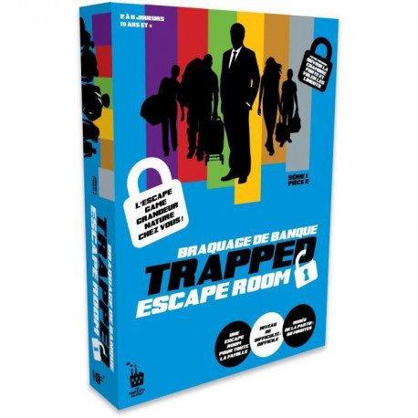 TRAPPED - Braquage de Banque (niveau difficile)