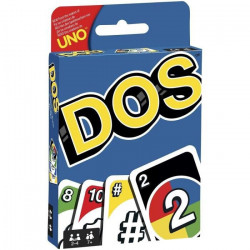 DOS Jeu de cartes - 2 a 4 joueurs - A partir de 7 ans - Inspiré du célebre jeu UNO