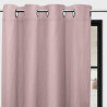 SOLEIL d'OCRE Rideau a oeillets Boheme - 135 x 250 cm - Rose