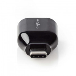 Adaptateur USB-C 3.0 | Type-C Male - A Femelle | Noir     ALPEXE-106