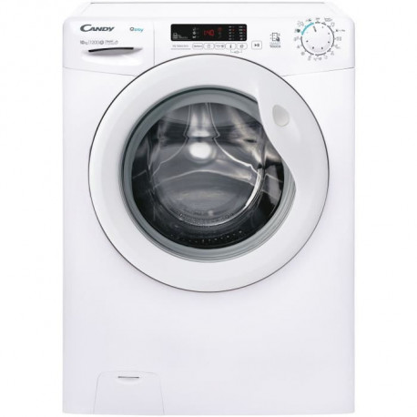 Lave-linge hublot CANDY EY 12102DE/1-S - 10 kg - L60cm - 1200 trs/min - Connecté - Blanc