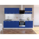 EXTRA - Cuisine complete L 300 cm - Bleu Mat