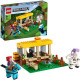 LEGO 21171 Minecraft L'écurie Jouet Ferme avec Figurine Cavalier Squelette, Jouet Filles et Garçons