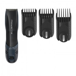 ROWENTA TN9320F0 Airforce Ultimate Tondeuse cheveux et barbe, Aspiration intégré, Mini tondeuse précision, 3 peignes cheveux …