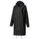 RAINS Imperméable Long Noir Femme