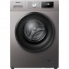 Lave-linge hublot HISENSE W812PVT - 8 kg - L60cm - 1200 trs/min - Titanium