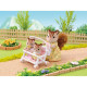 SYLVANIAN FAMILIES 4533 Poussette Double - Le village