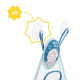 Badabulle Filet de bain, Organisateur de jouets de bain pour bébé, grande contenance