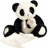 BABY NAT' Mon p'tit panda - Pantin avec doudou mon p'tit Panda 25 cm - petit modele