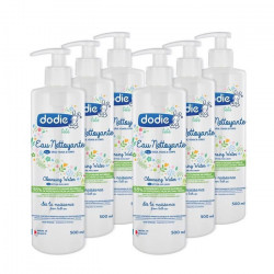 DODIE Lot de 6 eaux nettoyantes 500ml