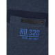 DISSIDENT Polo Piqué Bleu Marine Homme