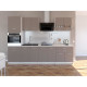 EXTRA - Cuisine complete  colonne L 300cm - Gris Argile Mat