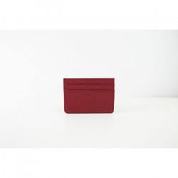 KHLONE Porte-Cartes en Cuir - Le Saturday Night Fever Rouge