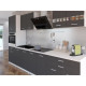 EXTRA - Cuisine complete colonne L 300cm - Gris Mat
