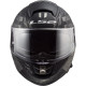 LS2 Casque moto intégral Vector Hunter + Cagoule - Noir mat et gris