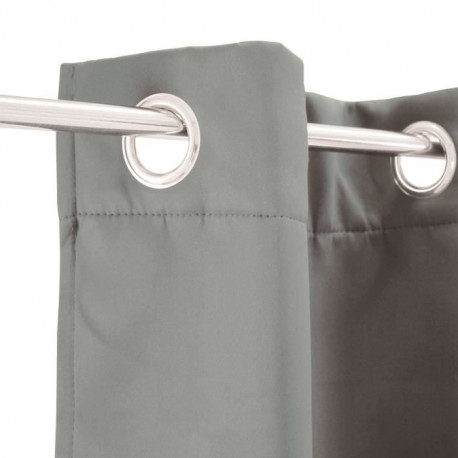 Rideau thermique STRONG - 140 x 250 cm - Gris clair