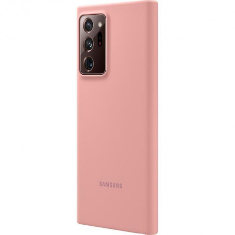 Coque en silicone bronze Note20 Ultra