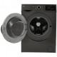 Lave-linge hublot CONTINENTAL EDISON CELL1014IBX - 10 kg - Moteur induction - Largeur L 59,7 cm -  1400 tours/min - Inox foncé