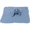NATTOU Lapidou Doudou tissu - 42 x 42 cm  Bleu