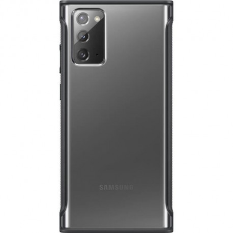 Coque transparente renforcée noir Note20