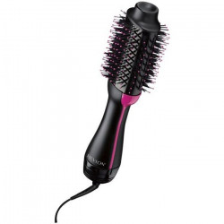 REVLON RVDR5222E - Brosse séchante volumisante 2 en 1 perfectionniste -  Pro Collection - Noir/Rose