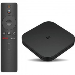 XIAOMI/MI TV BOX S - Android 8.1 TV 4K HDR - Acces direct Netflix - Noir Nouvelle version EURO