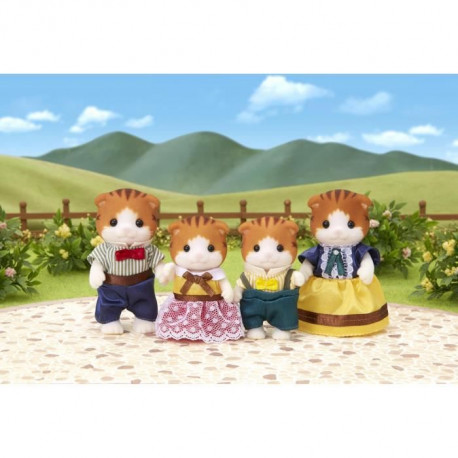SYLVANIAN FAMILIES - 5290 - La famille chats roux - Les familles