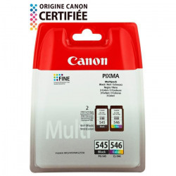 CANON Pack de 2 cartouches d'encre PG-545 / CL-546 Noir + Couleur