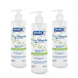 DODIE Lot de 3 eaux nettoyantes 500ml