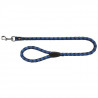 TRIXIE Cavo laisse SM : 1 m - ø 12 mm - Bleu indigo et beu royale - Pour chien