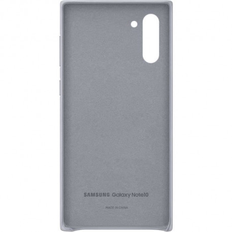 Coque cuir Gris Note10