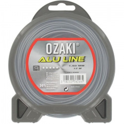 JARDIN PRATIQUE Fil nylon alu line OZAKI pour débroussailleuse - Ø 1,60  mm - L 15 m