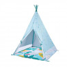 Badabulle Tipi Jungle pour Enfant Anti-UV FPS 50+ Matelas Waterproof Evolutif 100x100x120cm