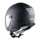 Astone casque mini jet noir mat