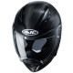 HJC Casque Intégral F70 carbon Noir métal + Cagoule