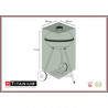 Housse pour barbecue rond - Noire