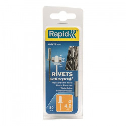 RAPID Rivets étanches 4x12mm en alu