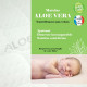 BABYCALIN Matelas de lit 24kg/m3 déhoussable Aloe Vera 60x120x10cm