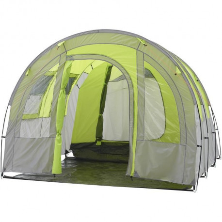Tente de camping tunnel 4 places SURPASS SURPTENT402 Vert et Gris