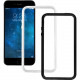 BBC Pack de 2 bumpers rigide Iphone  6 + - Noir / Transparent