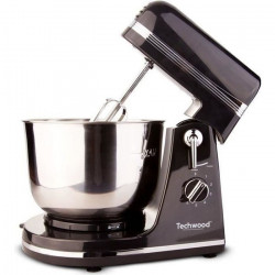 TECHWOOD TMB-366 Robot Pâtissier - 300W  - Bol inox d'une capacité de 3,5L - 6 vitesses