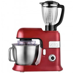 Robot Pétrin avec Blender KITCHENCOOK EXPERT XL - Rouge - 6,5L