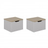 GALIPETTE - Billie - Lot de 2 caissons mobiles