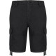 DISSIDENT Bermuda Cargo Noir Homme